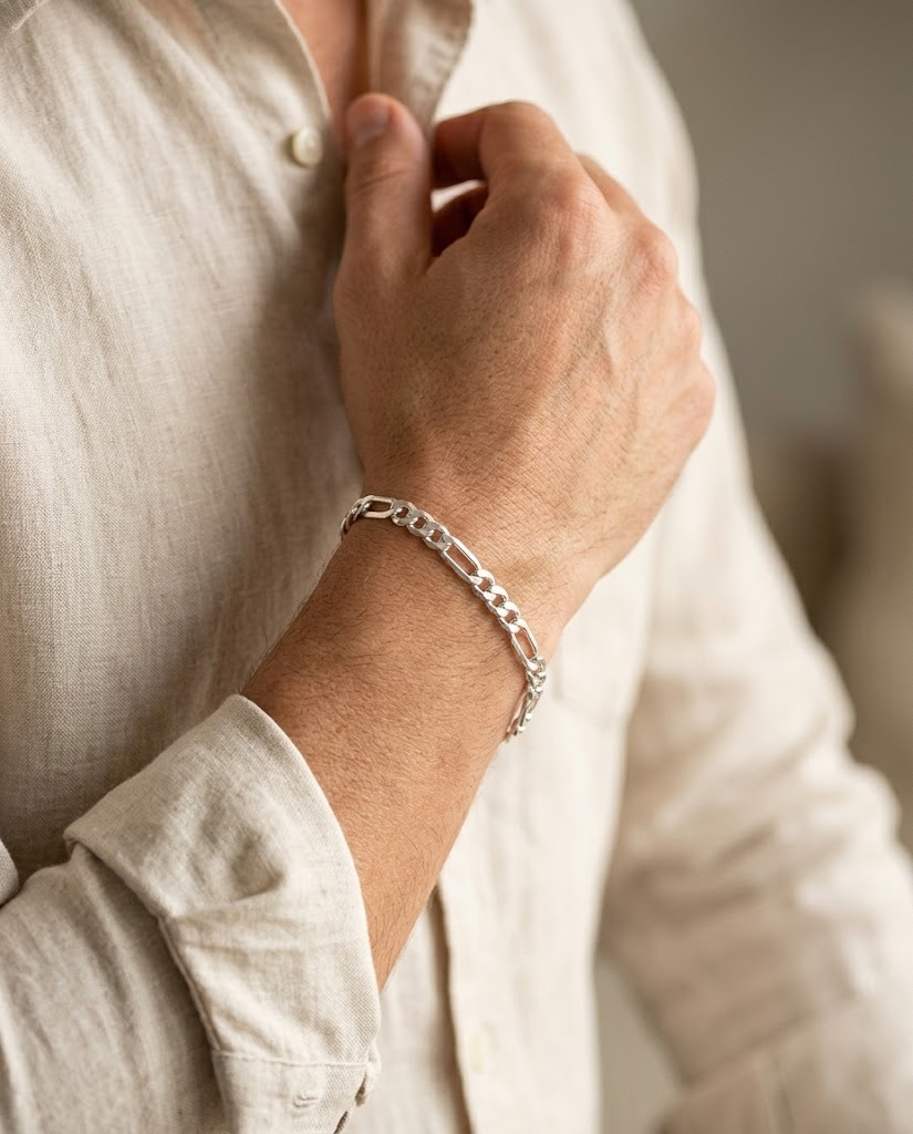 Pulsera Tejido Cartier en Plata 925